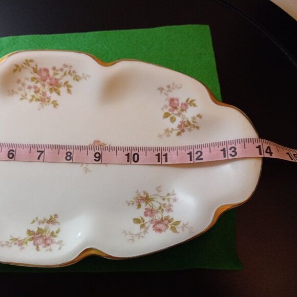 Haviland France Limoges Tray Cottagecore Kitsch Floral - Picture 4 of 5